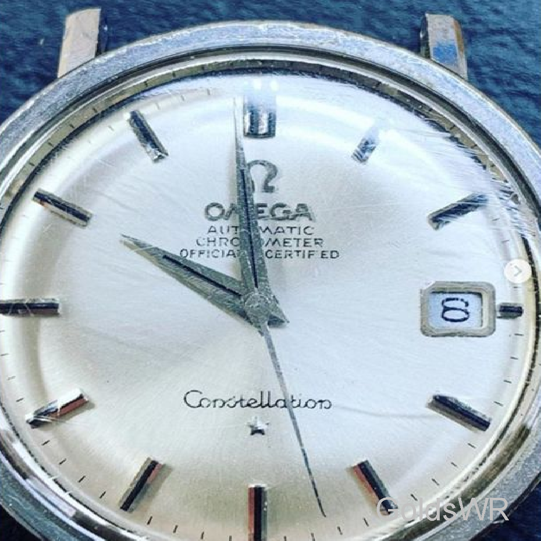 Omega watch serviced